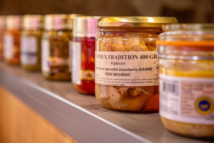 Viande à la broche Mauriac